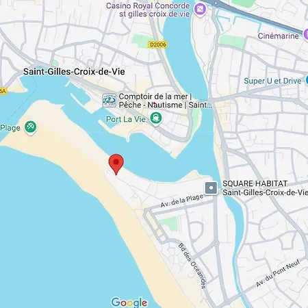 Grande St Gilles Croix De Vie - Parking Privé Appartamento